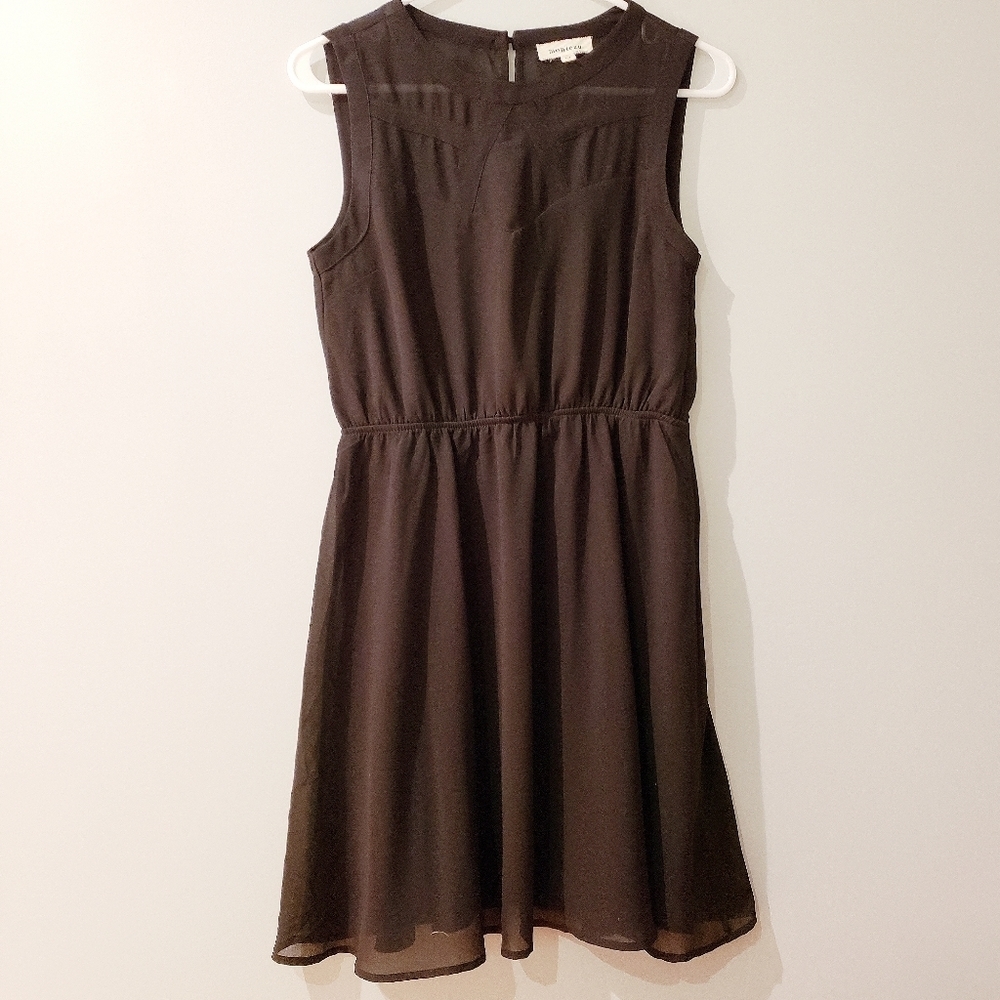 Monteau Black Sleeveless Dress - Picture 1 of 7